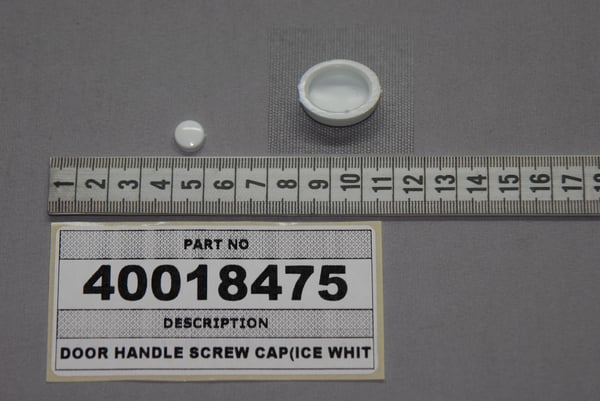 Door Handle Screw Cap (Ice White)