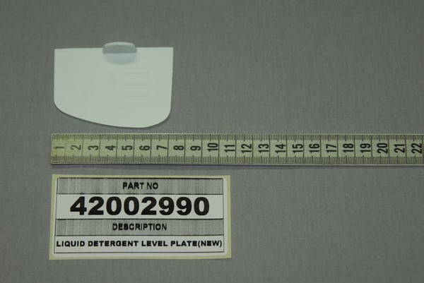Liquid Detergent Level Plate (New)