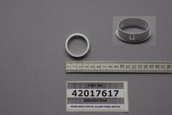 Knob Ring (Pop-IN, Glass Panel,White)