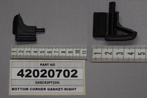 Bottom Corner Gasket-Right