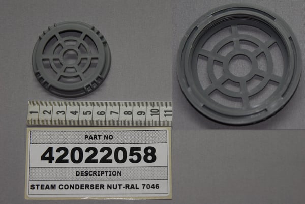Steam Conderser Nut-RAL 7046