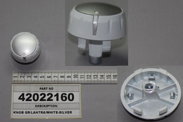 Knob GR/Lantra/White-Silver