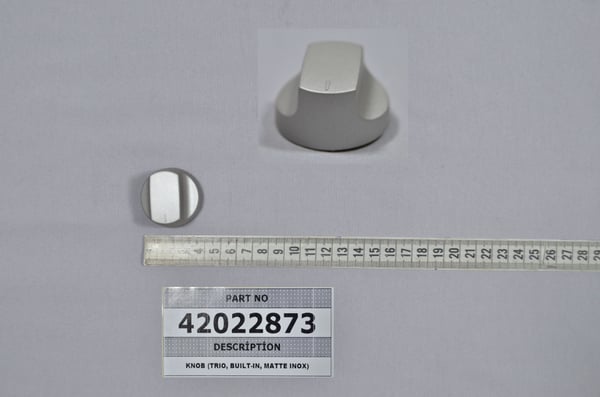 Knob (Trio, Built-IN, Matte Inox)