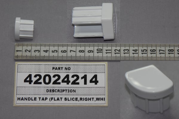 Handle Tap (Flat Slice,Right,White)