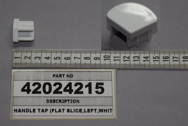Handle Tap (Flat Slice,Left,White)