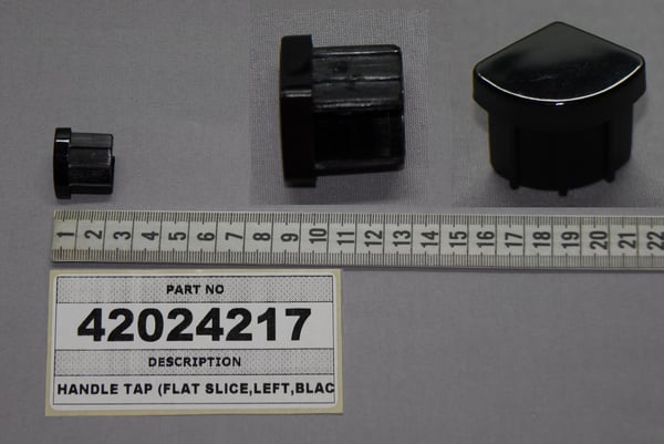 Handle Tap (Flat Slice,Left,Black)
