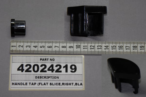 Handle Tap (Flat Slice,Right,Black)