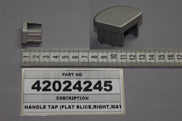 Handle Tap (Flat Slice,Right,Matte Inox)