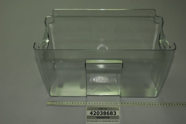 Bottom Basket/391 (Transparent-Wh.Gray)