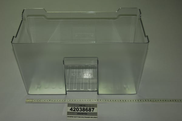 Crisper Bottom/395 (Transp-Wh-Gray)