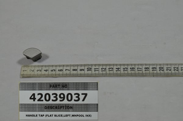 Handle Tap (Flat Slice,Left,Whpool Inx)