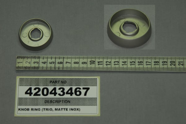 Knob Ring (Trio, Matte Inox)