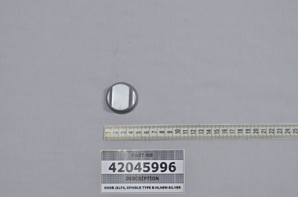 Knob (Alfa, Spindle Type B-IN,New Silver