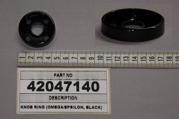 Knob Ring (Omega/Epsilon, Black)