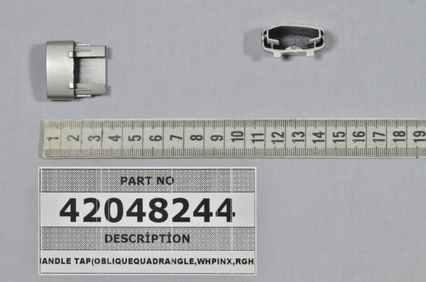 Handle Plug Curved Quadrangle (Whinox,R)