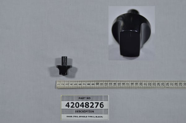 Knob (Trio, Spindle Type 2, Black)