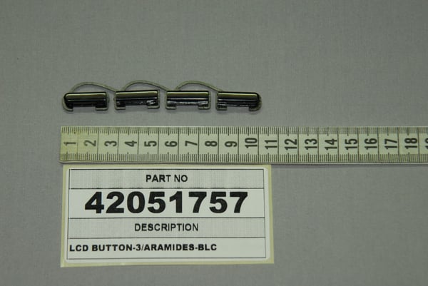 LCD Button-3/Aramides-Blck