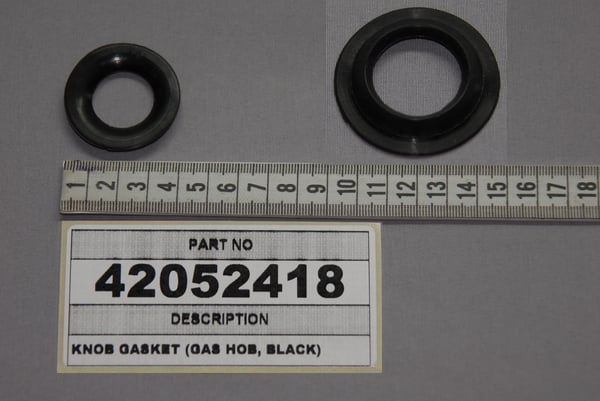 Knob Gasket (Gas Hob, Black)