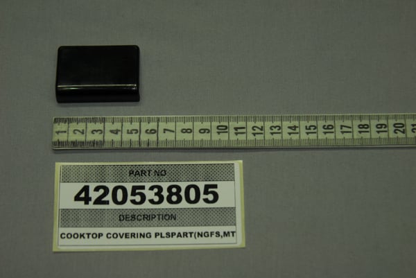 Cooktop Metal Lid Plastic (Black)