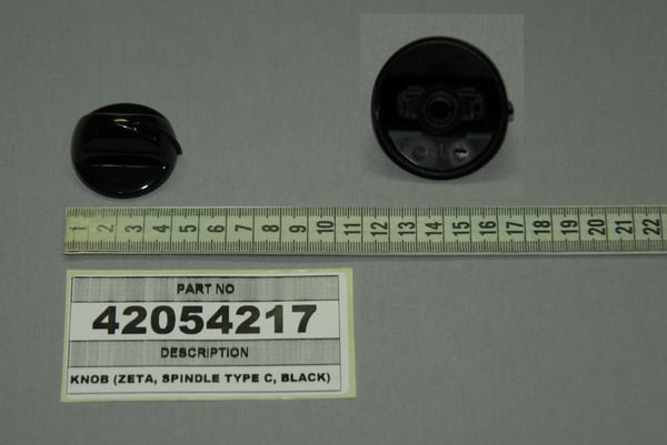 Knob (Zeta, Spindle Type C, Black)
