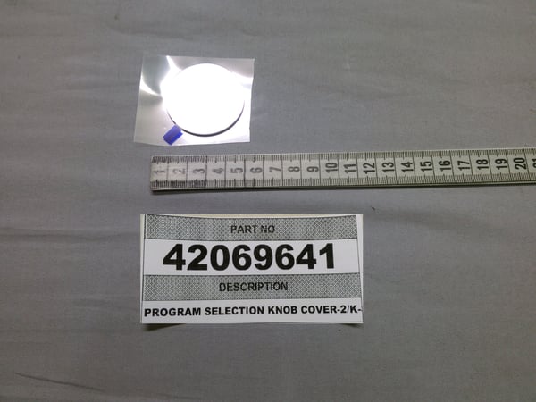Program Selection Knob Cover-2/K-Sprl (P1