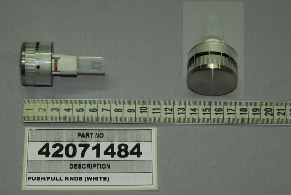 Push/Pull Knob (White)