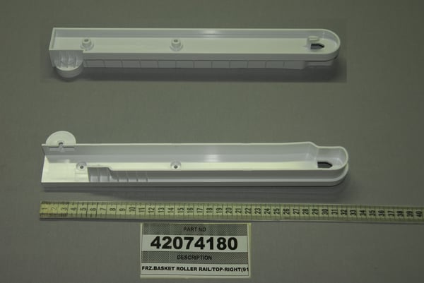 Frz.Basket Roller Rail/Top-Right (910)