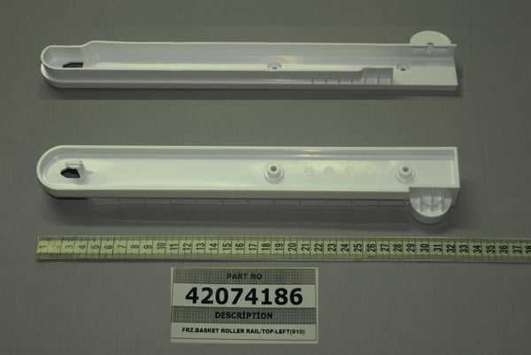 Frz.Basket Roller Rail/Top-Left (910)