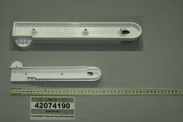 Frz.Basket Roller Rail/Bottom-Right (910)