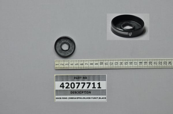 Knob Ring (Omega/Epsilon,Hob Funct,Black