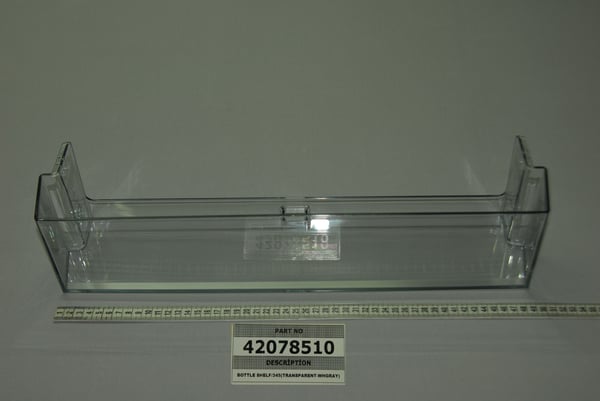 Bottle Shelf/345 (Transparent-Whgray)