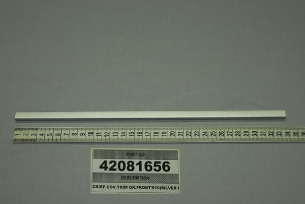 F.Glass Shelf Prf/910 (Ext) Slvgry 333