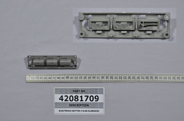 Electronic Button V-2/45-Claros/Ds