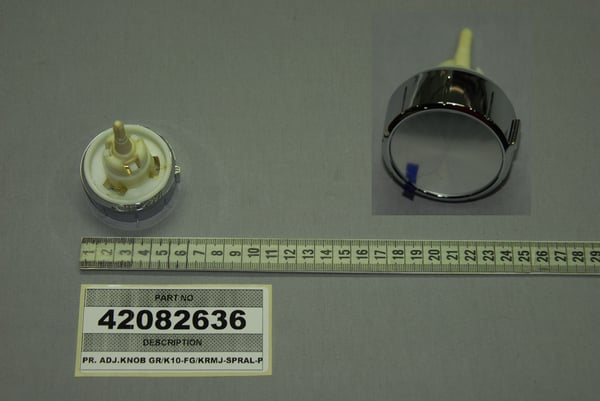 Pr. Adj.Knob GR/K10-Fg/Krmj-Spral-P1B