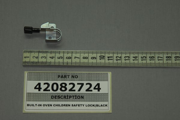Built-IN Oven Children Safety Lock (Black