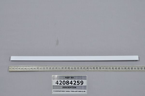 R Compartment Shelf Trim-Left/5661 (S.W)