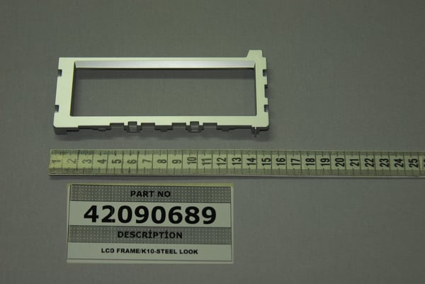 LCD Frame Fg/K10-Steel Look