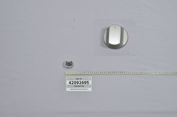 Knob (Big Trio,Mtc,Wh.Inox,2P)