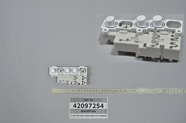 F1 Button-Light Guide Group-K10-15-White