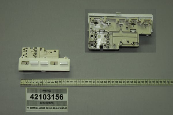 F1 Button-Light Guide Group-K40-50-White