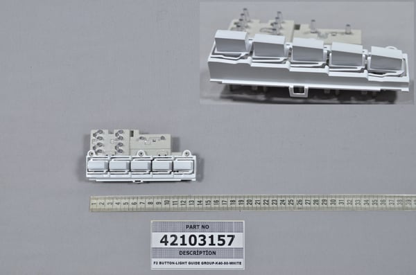 F2 Button-Light Guide Group-K40-50-White