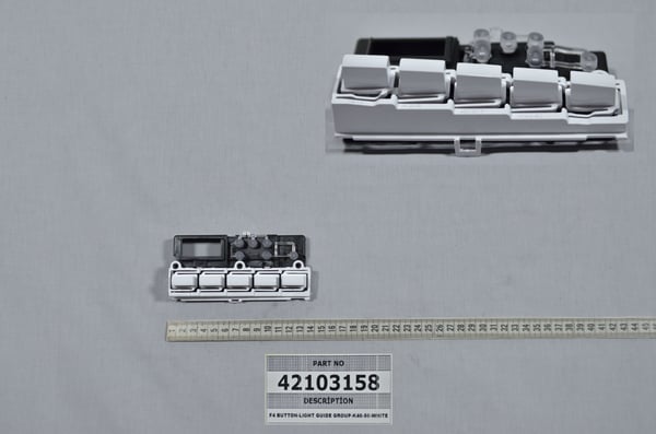 F4 Button-Light Guide Group-K40-50-White
