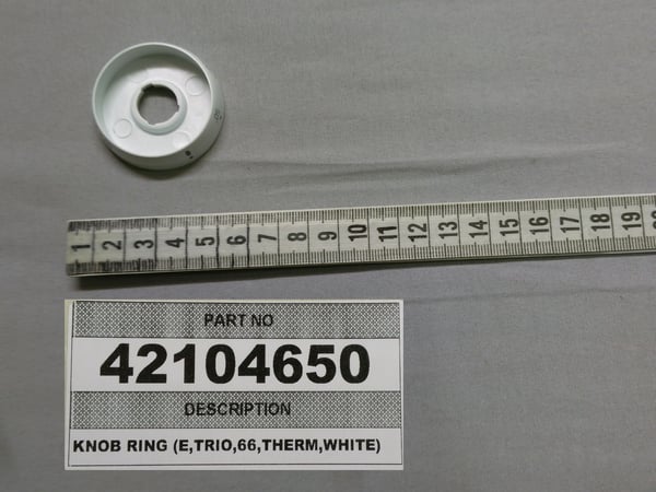 Knob Ring (E,Trio,66,Therm,White)