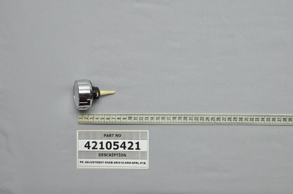 Pr. Adjustment Knob GR/K10-Krm-Sprl-P1B