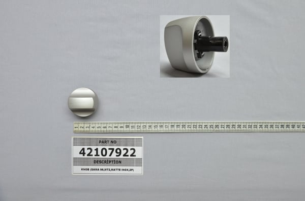 Knob (Gama 96,MT2,Matte Inox,2P)