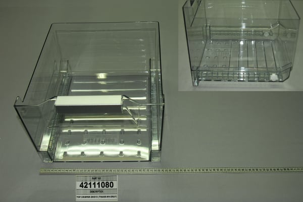 Top Crisper GR/910 (Trans-Wh-Gray)