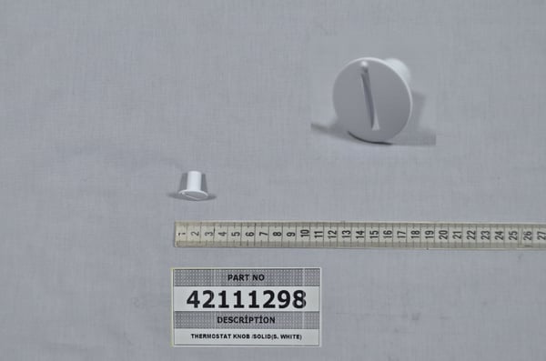 Thermostat Knob /Solid (S. White)