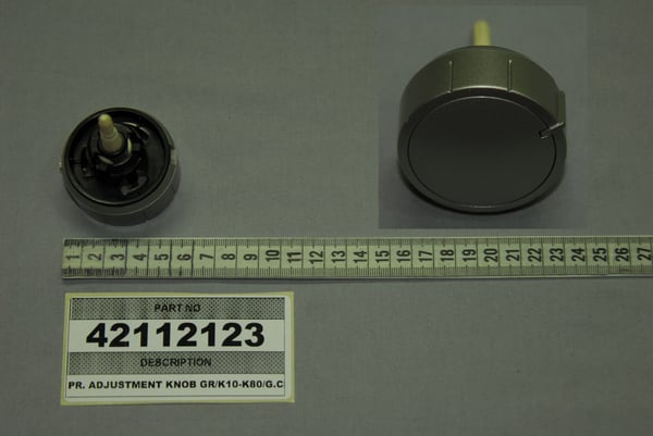 Pr. Adjustment Knob GR/K10-K80/G.Cls-K.C