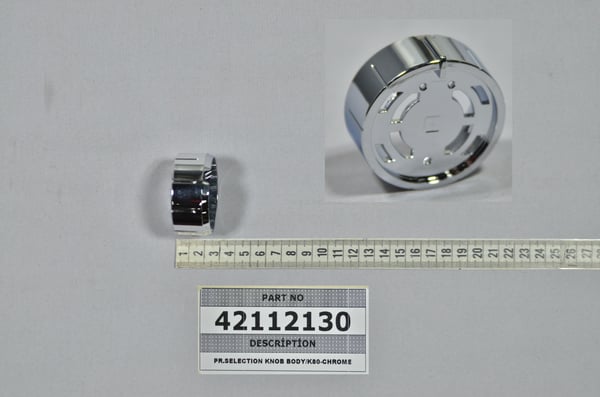 Pr.Selection Knob Body/K80-Chrome