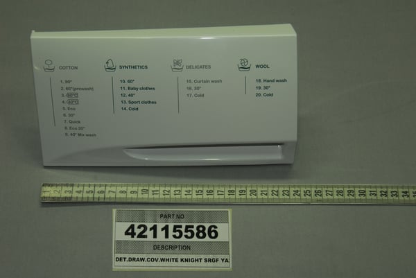 Det.Draw.Cov.White Knight Srgf YA22211 (W